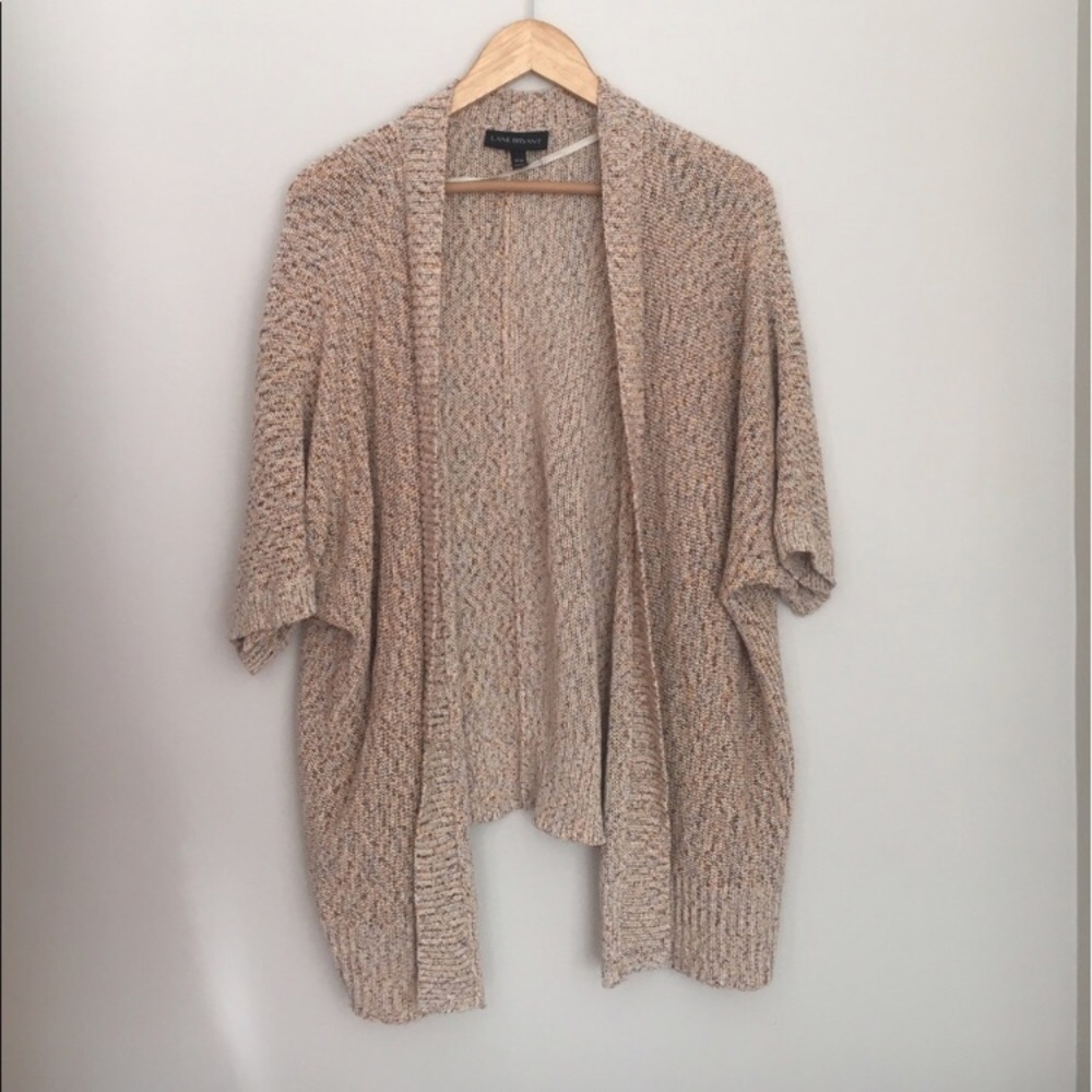 Lane Bryant Earth Toned Open Cardigan Size 18/20